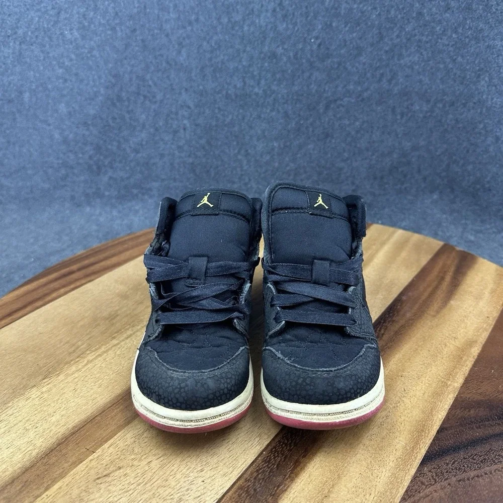 Nike Air Jordan 1 Toddler (PS) Pink/Black 2011 Size 9C 364773-008